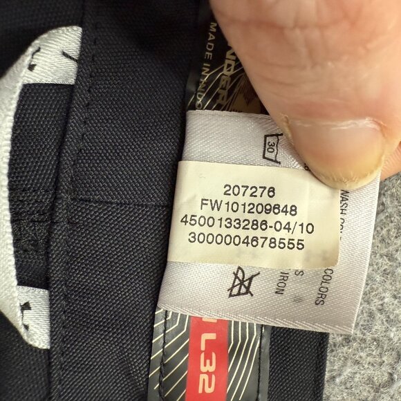 Under Armour Cargo Pants Men 40 x 32 Black Nylon Performance Adjustable Ankle - Picture 7 of 16